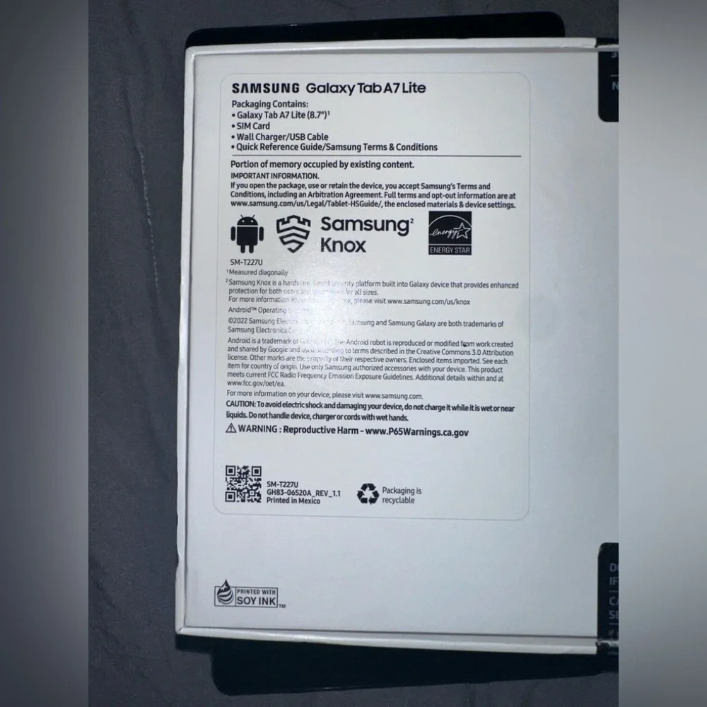 Samsung 32g tablet